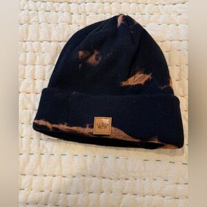 Black and Tan Beanie